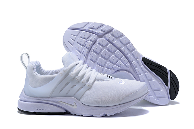 Nike Air Presto Millennium Edition All White Shoes - Click Image to Close